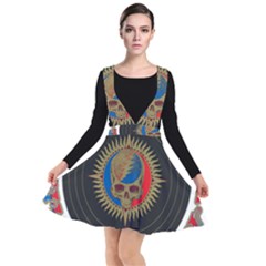 The Grateful Dead Plunge Pinafore Dress by Sudhe