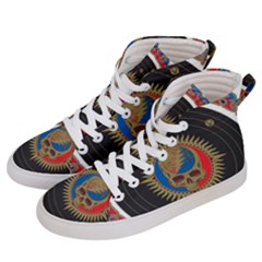 The Grateful Dead Men s Hi-top Skate Sneakers by Sudhe