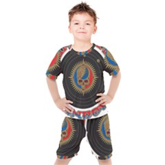 The Grateful Dead Kids  Tee And Shorts Set by Sudhe