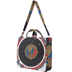 The Grateful Dead Square Shoulder Tote Bag by Sudhe