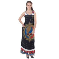 The Grateful Dead Sleeveless Velour Maxi Dress