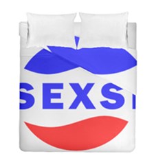 Sexsi Sexy Logo Duvet Cover Double Side (full/ Double Size) by Sudhe