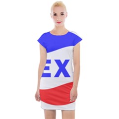 Sexsi Sexy Logo Cap Sleeve Bodycon Dress by Sudhe