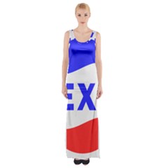 Sexsi Sexy Logo Maxi Thigh Split Dress by Sudhe