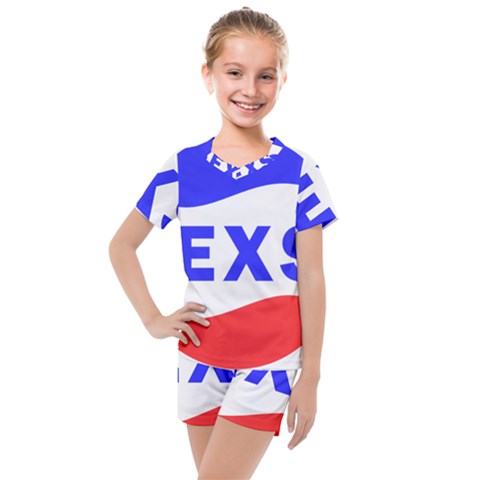 Sexsi Sexy Logo Kids  Mesh Tee And Shorts Set by Sudhe