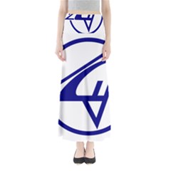 Sukhoi Aircraft Logo Full Length Maxi Skirt by Sudhe