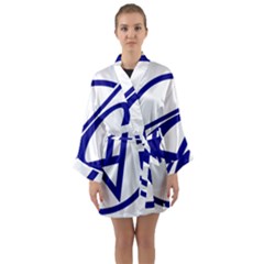 Sukhoi Aircraft Logo Long Sleeve Kimono Robe by Sudhe