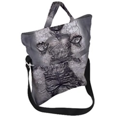 Han Solo Fold Over Handle Tote Bag by Sudhe