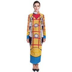 Woody Toy Story Turtleneck Maxi Dress by Sudhe