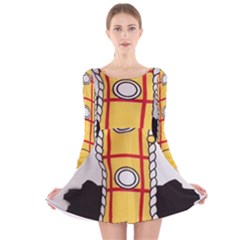 Woody Toy Story Long Sleeve Velvet Skater Dress by Sudhe