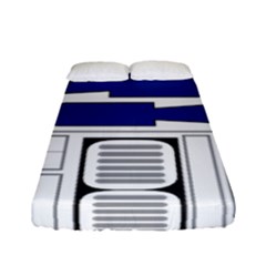 R2 Series Astromech Droid Fitted Sheet (full/ Double Size) by Sudhe