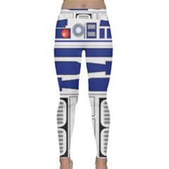 R2 Series Astromech Droid Classic Yoga Leggings by Sudhe