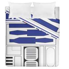 R2 Series Astromech Droid Duvet Cover Double Side (queen Size) by Sudhe