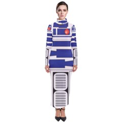 R2 Series Astromech Droid Turtleneck Maxi Dress by Sudhe