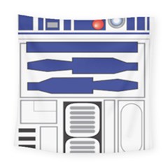 R2 Series Astromech Droid Square Tapestry (large) by Sudhe