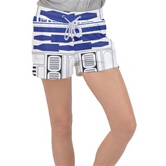 R2 Series Astromech Droid Women s Velour Lounge Shorts by Sudhe