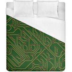 Circuit Board Electronics Draft Duvet Cover (california King Size) by Pakrebo