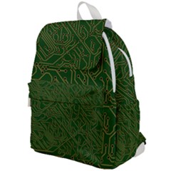 Circuit Board Electronics Draft Top Flap Backpack