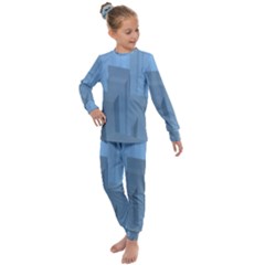 City Contemporary Modern Futuristic Kids  Long Sleeve Set 