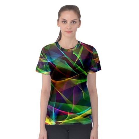 Colors Fiesta Festive Celebration Women s Sport Mesh Tee by Pakrebo