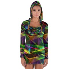 Colors Fiesta Festive Celebration Long Sleeve Hooded T-shirt by Pakrebo