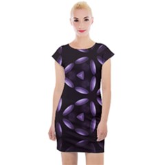 Digital Art Art Artwork Abstract Cap Sleeve Bodycon Dress