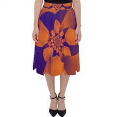 Digital Art Art Artwork Abstract Classic Midi Skirt by Pakrebo