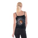 Abstract Fractal Pattern Galaxy Spaghetti Strap Top View2