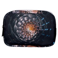 Abstract Fractal Pattern Galaxy Make Up Pouch (small) by Pakrebo