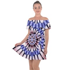 Digital Art Art Artwork Abstract Off Shoulder Velour Dress