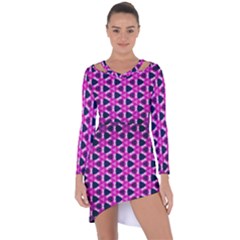 Digital Art Art Artwork Abstract Asymmetric Cut-Out Shift Dress