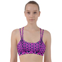 Digital Art Art Artwork Abstract Line Them Up Sports Bra