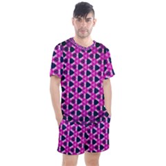 Digital Art Art Artwork Abstract Men s Mesh Tee and Shorts Set