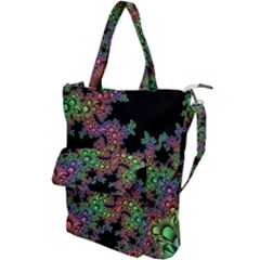 Fractal Art Digital Art Artwork Shoulder Tote Bag by Pakrebo