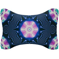 Abstract Fractal Pattern Colorful Seat Head Rest Cushion by Pakrebo