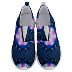 Abstract Fractal Pattern Colorful No Lace Lightweight Shoes by Pakrebo