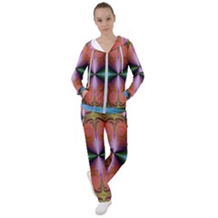 Fractal Fractal Background Design Women s Tracksuit