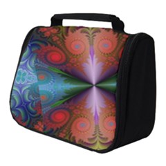 Fractal Fractal Background Design Full Print Travel Pouch (small) by Pakrebo