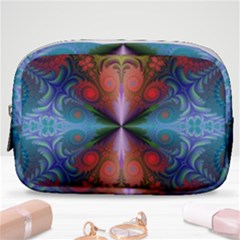 Fractal Fractal Background Design Make Up Pouch (small)