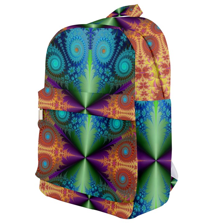 Fractal Fractal Background Design Classic Backpack