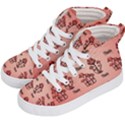 Funny Mushroom Pattern Kids  Hi-Top Skate Sneakers View2