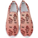 Funny Mushroom Pattern Men s Slip On Sneakers View1