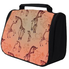 Cute Giraffe Pattern Full Print Travel Pouch (big) by FantasyWorld7