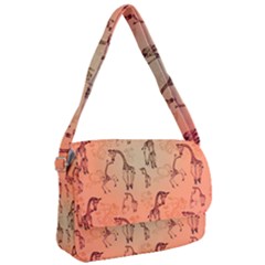 Cute Giraffe Pattern Courier Bag by FantasyWorld7