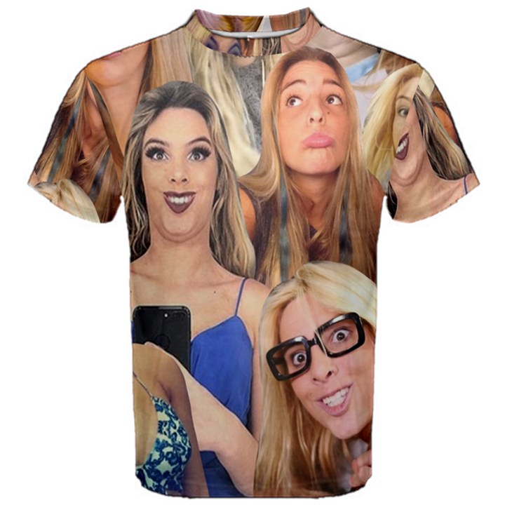 Lele Pons - funny faces Men s Cotton Tee