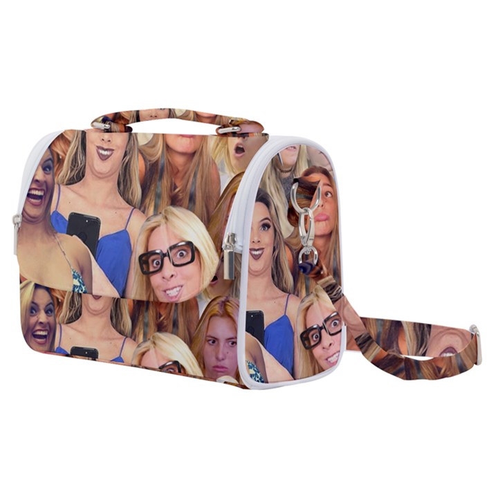 Lele Pons - funny faces Satchel Shoulder Bag