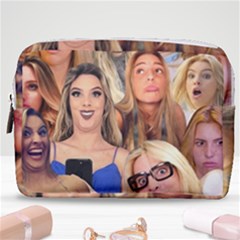 Lele Pons - Funny Faces Make Up Pouch (medium) by Valentinaart