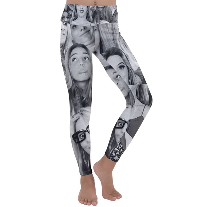 Lele Pons - funny faces Kids  Lightweight Velour Classic Yoga Leggings