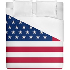 American Flag Duvet Cover (california King Size) by Valentinaart