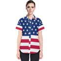 American flag Women s Short Sleeve Shirt View1